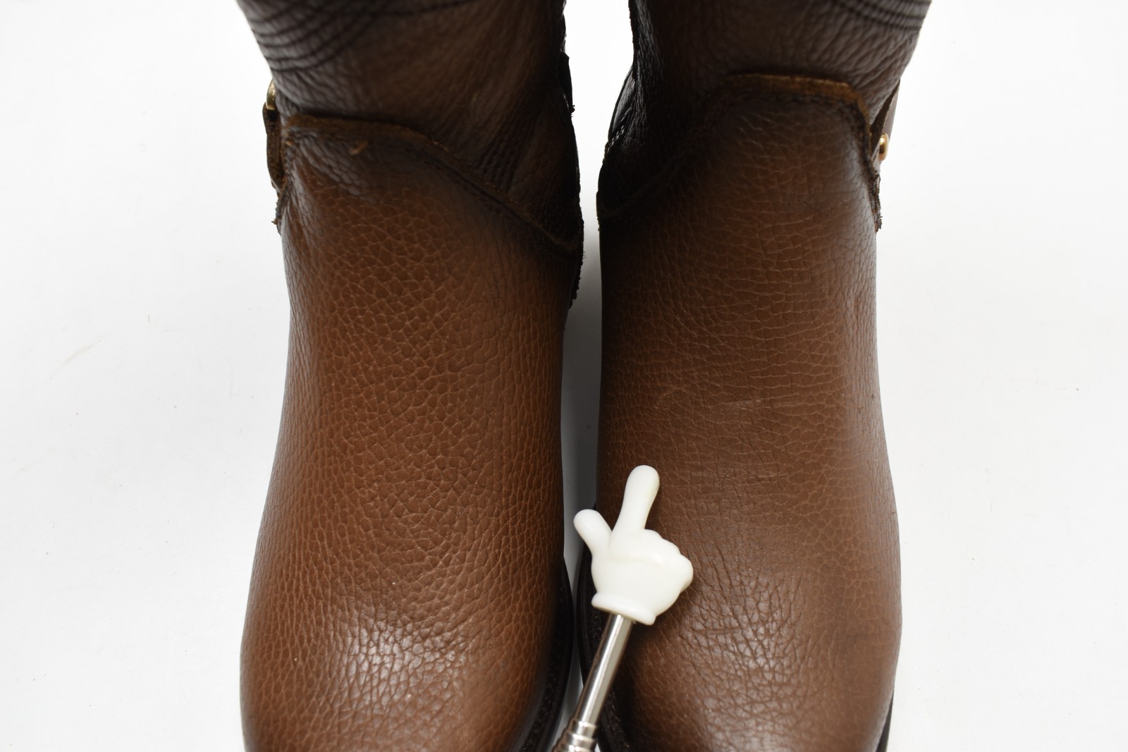 Cuadra Ladies Honey Boot Emroidery & Harness Cowhide Leather CU613 US Size 6 M