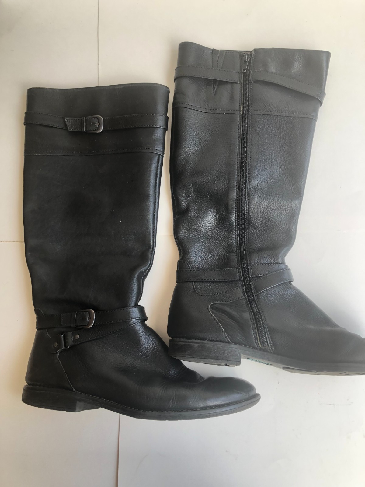 Montana Artisan Crafted Women’s Riding Boots Size 10M Leather Upper/Sock Black