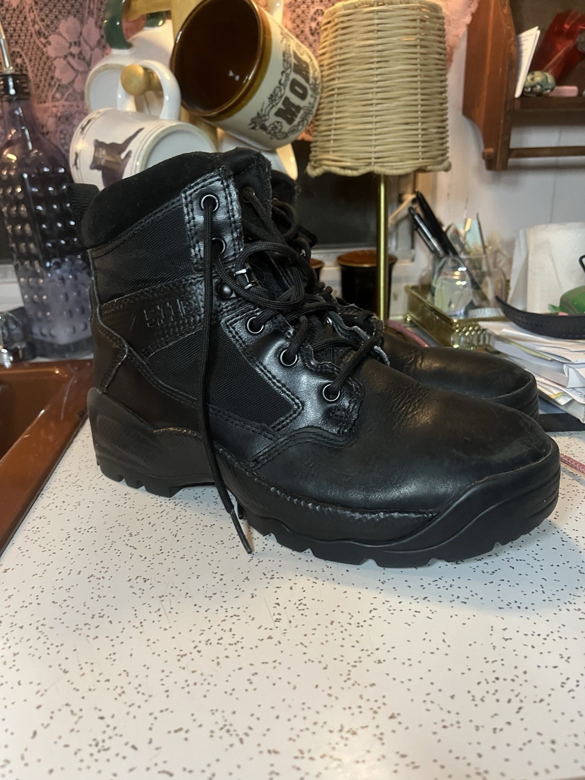 Women’s 5.11 Tactical lace up Boots Size 8.5 police ems