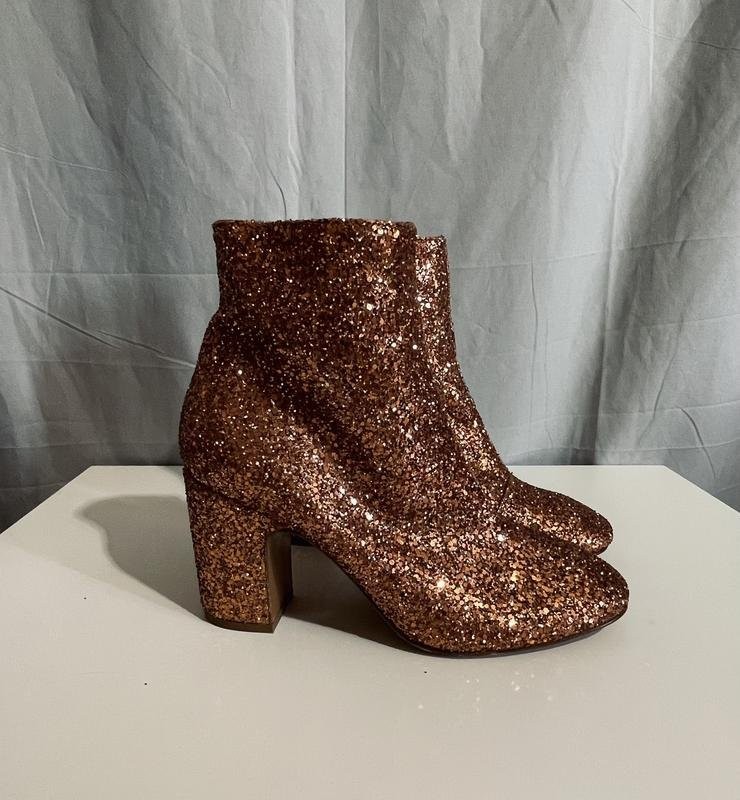 Women Bimba y Lola Ankle Boots Gold Synthetic 39