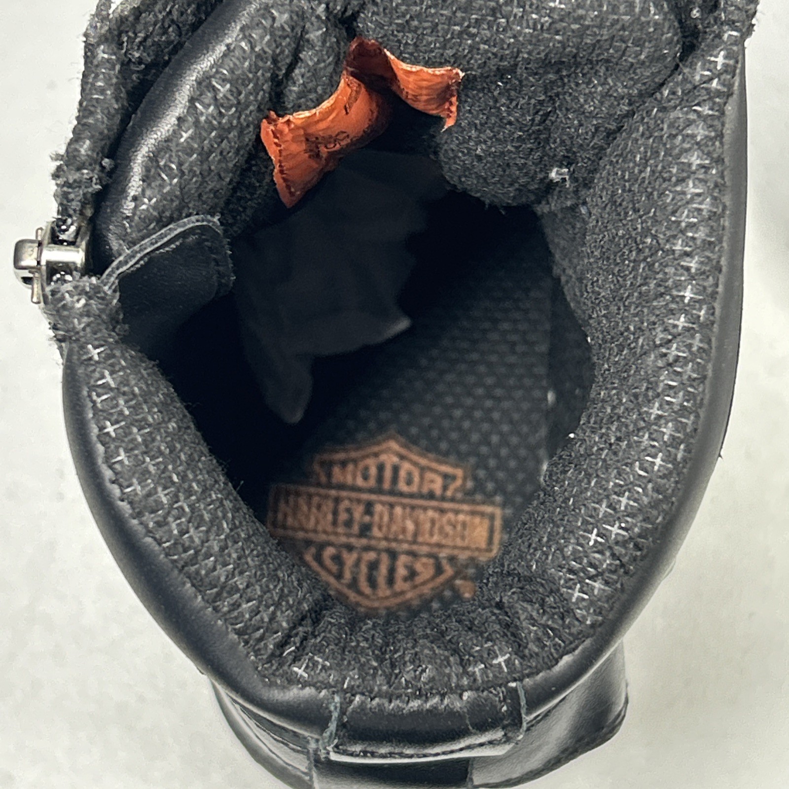 Harley-Davidson Women’s 7.5 Jocelyn Black Side-Zip Motorcycle Boots HD D83775