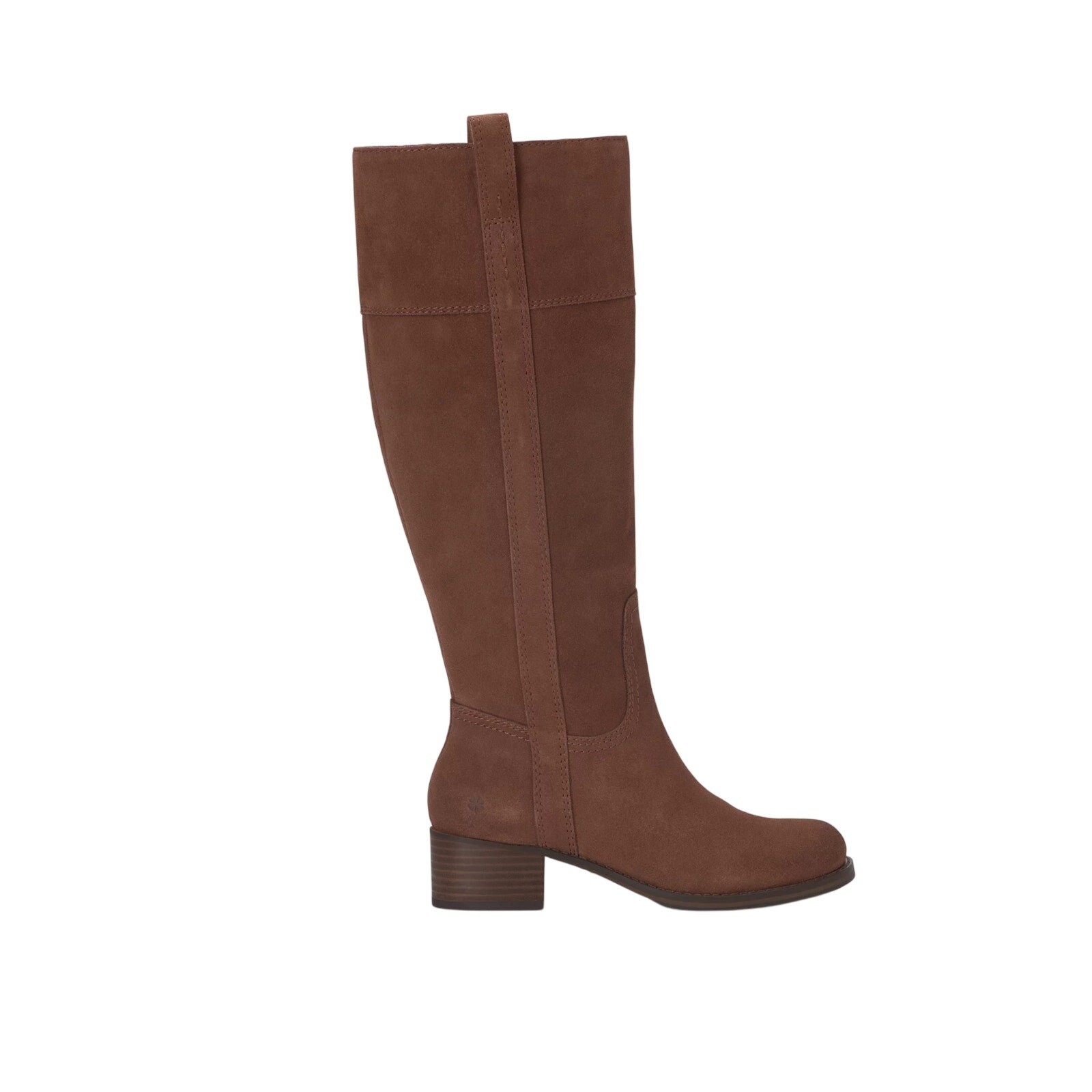 Lucky Brand Women’s Hybiscus Suede Riding Boots Brown Size 9