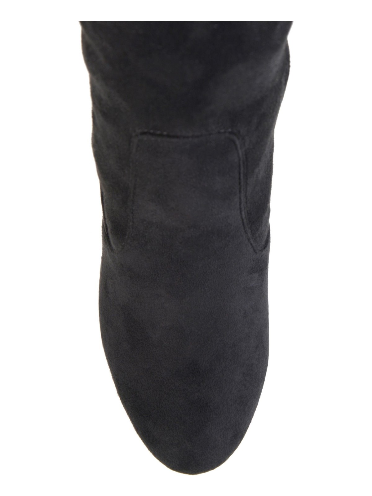 JOURNEE COLLECTION Womens Black Comfort Maya Round Toe Zip-Up Boots 7.5 M