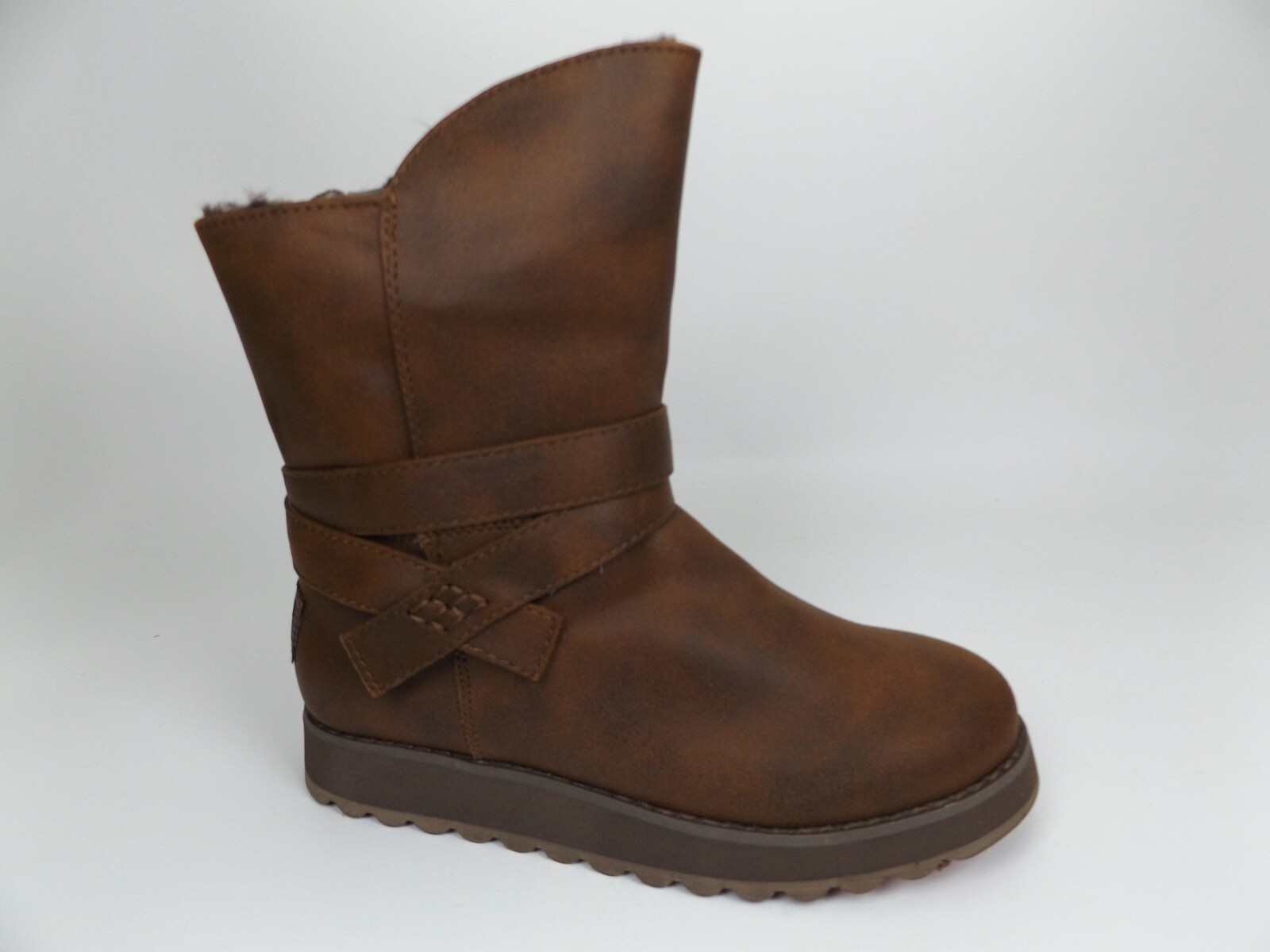 Skechers Keepsakes 2.0 Pikes Peak Mid Calf Boot Women Size 5.0 Med Chocolate NEW