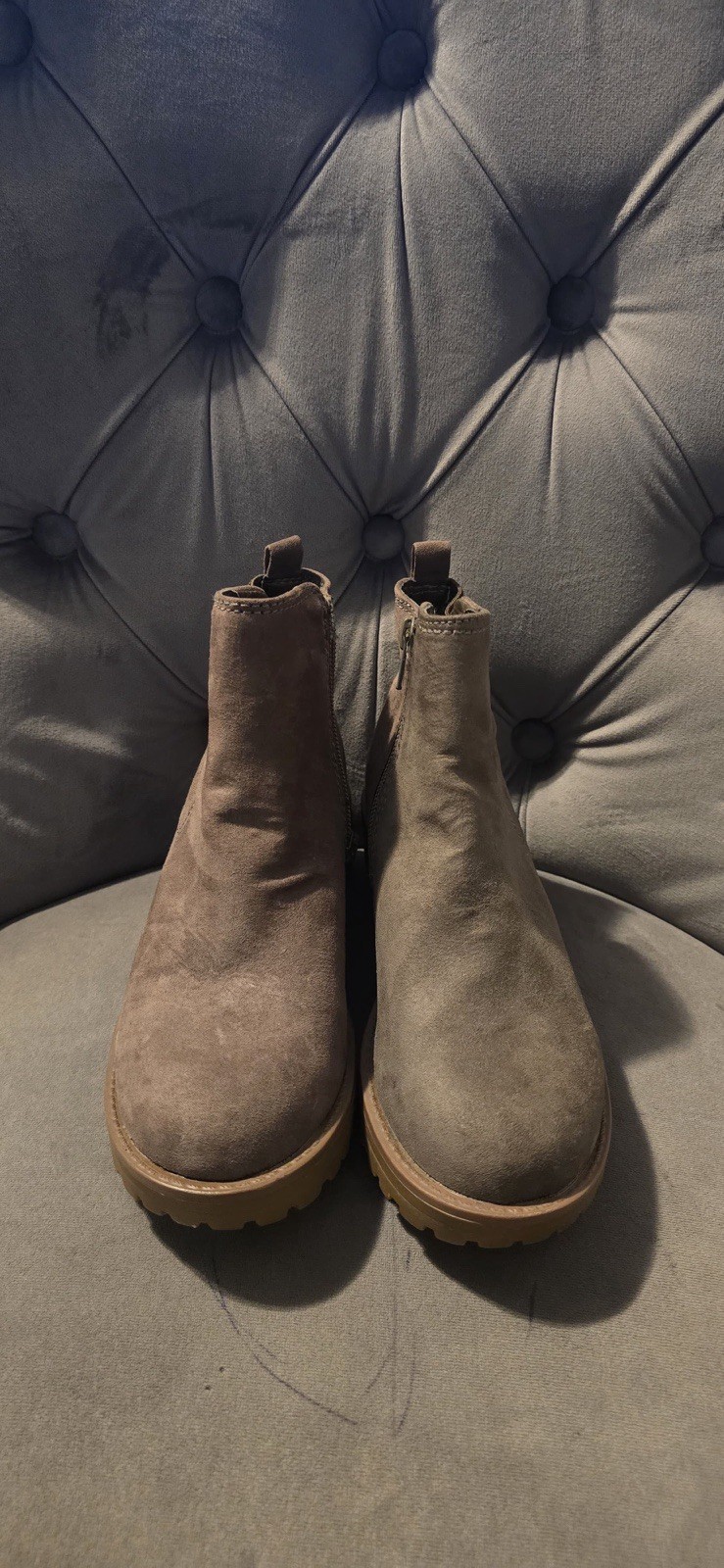Sun + Stone Women Size 6Boots Leather Upper Casual Style