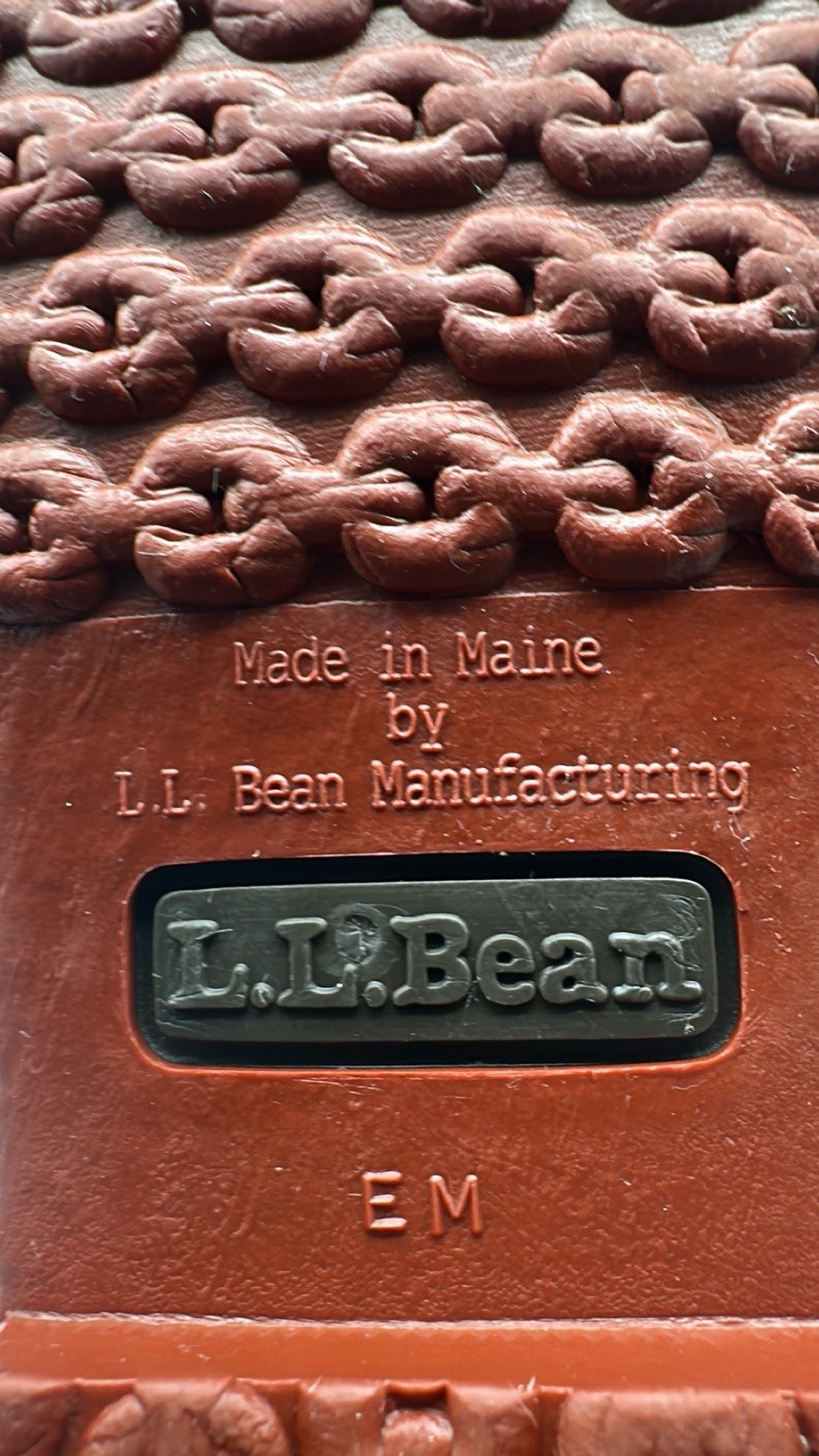 LLBean Leather 8″ Bison Unlined Waterproof Ankle Boots Women’s Size 9 M USA VTG