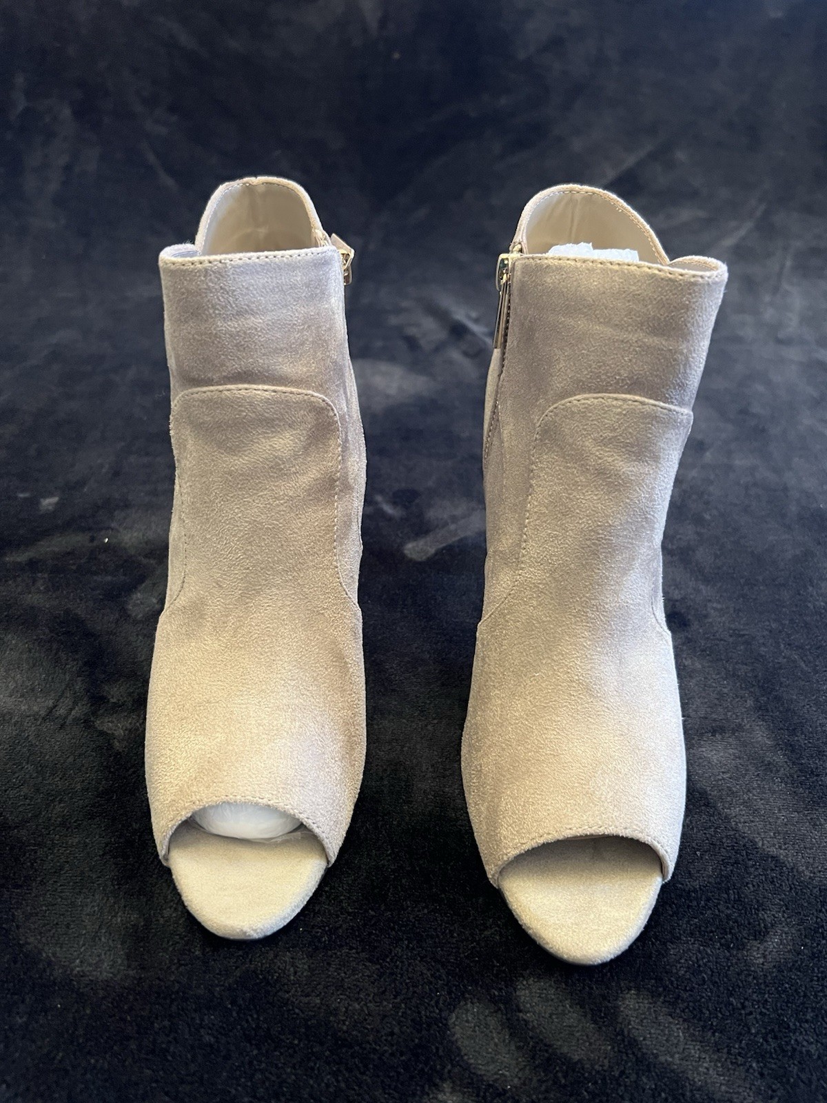 Booties, Noah II Stone Suede