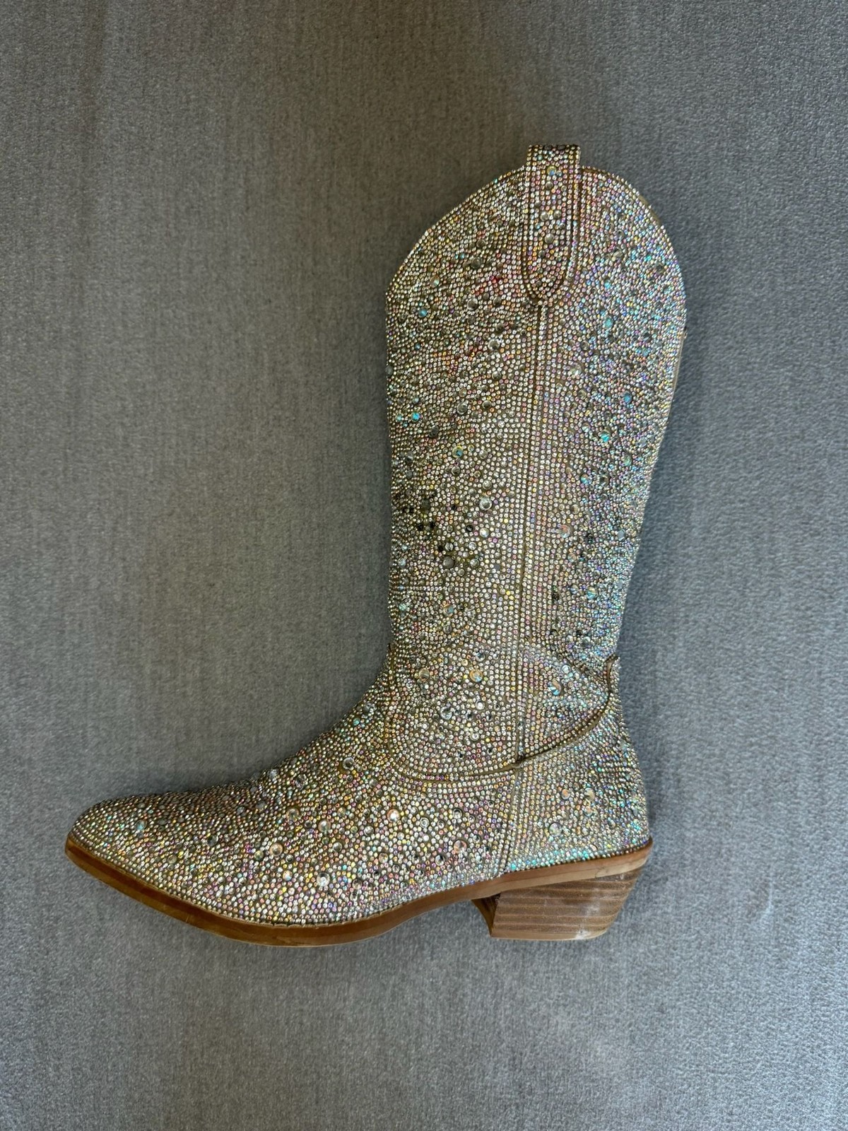 Madden Girl Redford Rhinestone Western Cowboy Boots