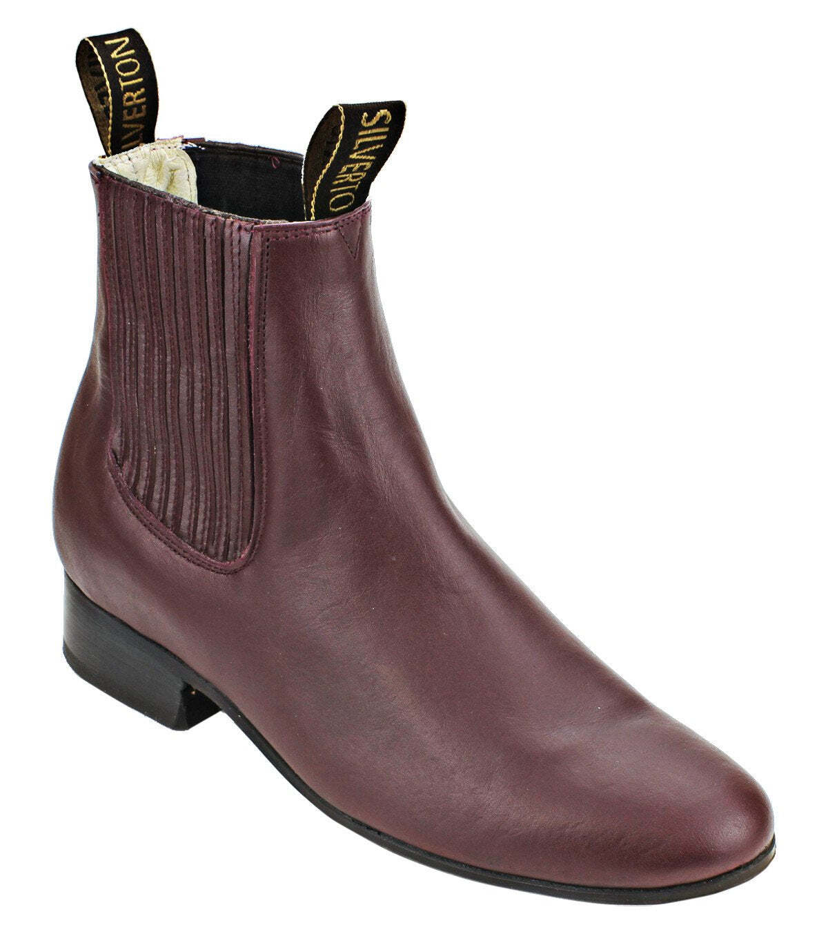 SILVERTON® Short Boots Full Grain (Wine)