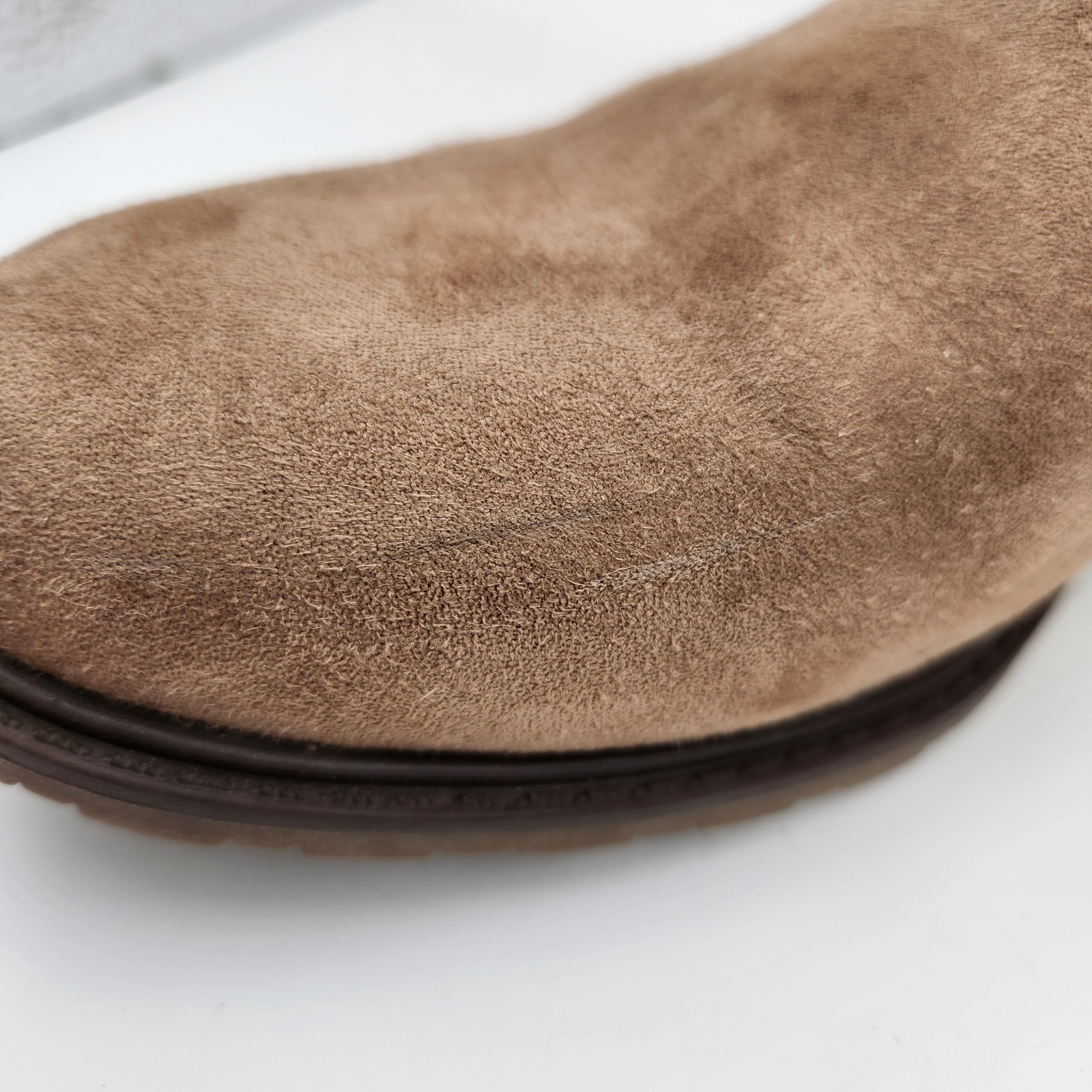 Sonoma Chelsea Womens US 9M Brown Leather Round Toe Side Zip Casual Ankle Boots