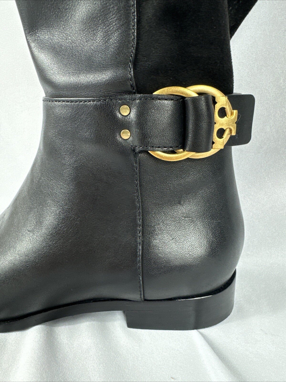 New Tory Burch – MARSDEN Women’s 7 Leather Suede Over Knee Riding Boots
