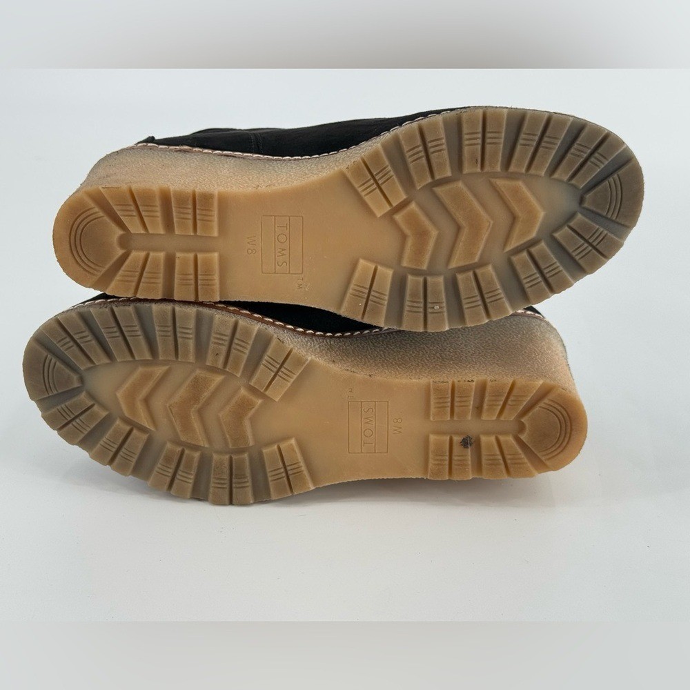 Tom’s Avery Suede Wedge Bootie 8