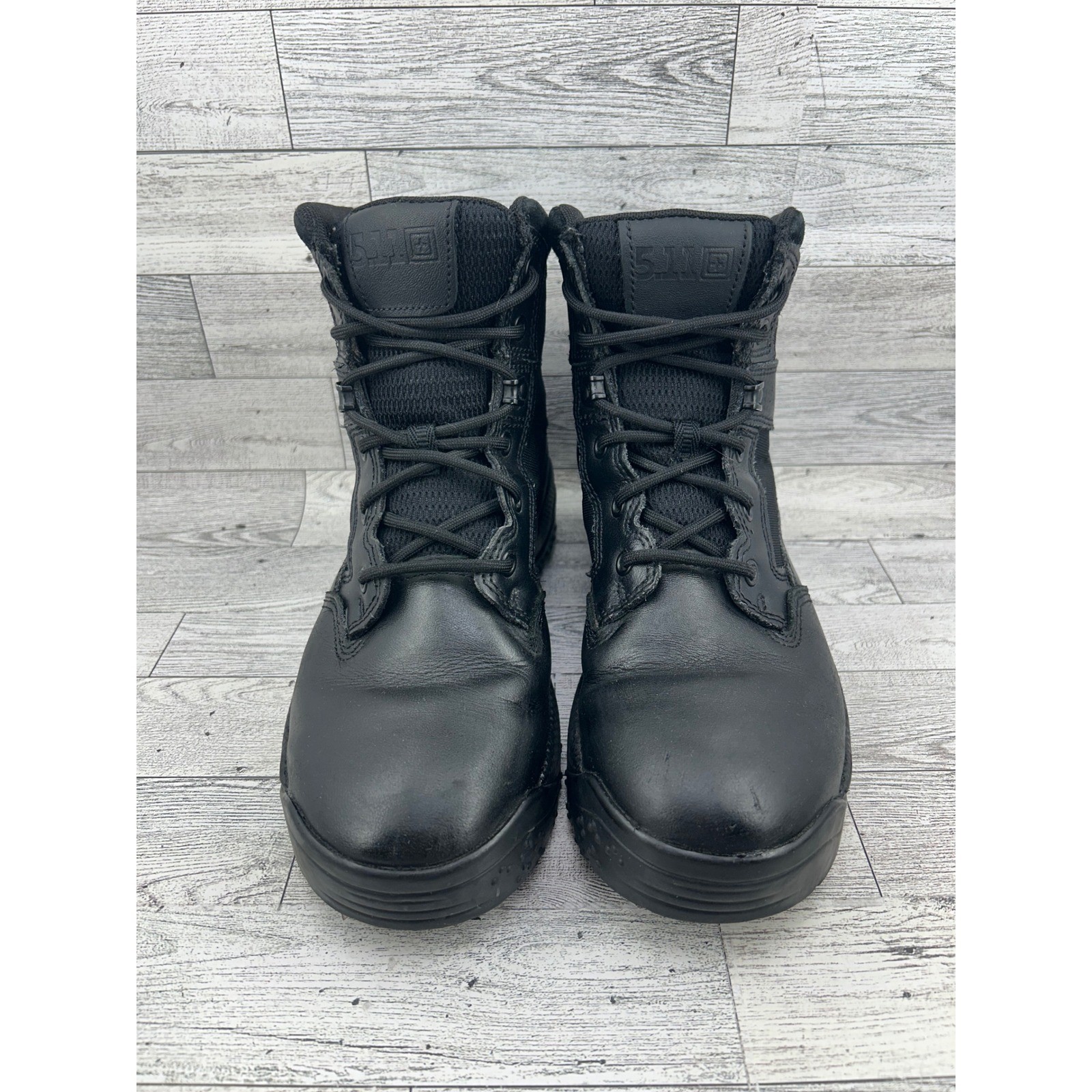 5.11 Tactical ATAC 2.0 6 inch NZ Black Leather Duty Boots 12405 Women Size 8.5