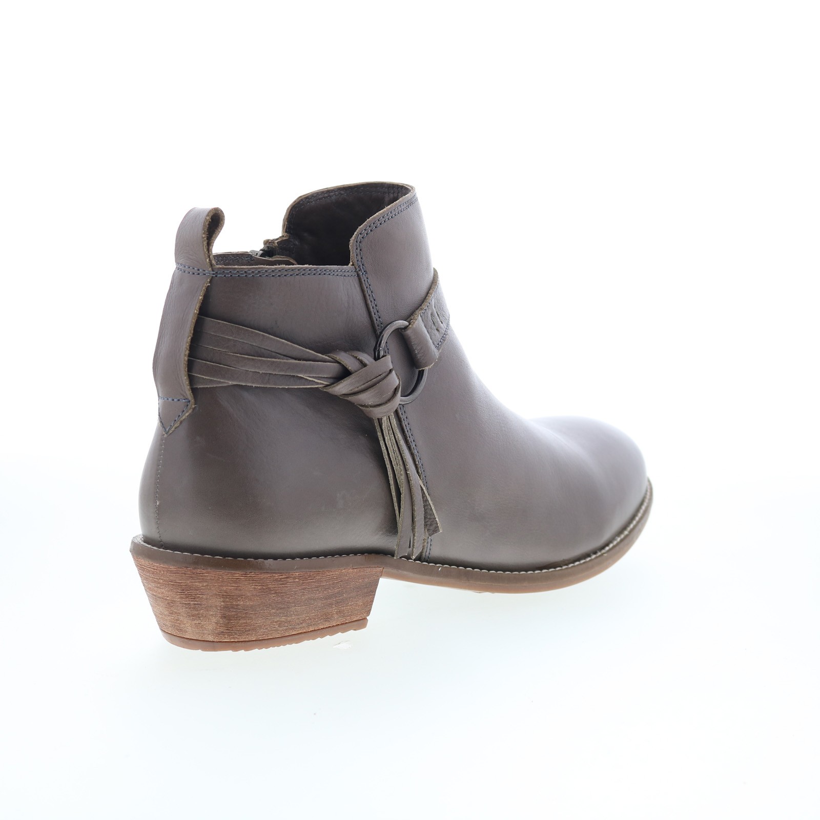 SoftWalk Reade S2363-072 Womens Gray Leather Ankle & Booties Boots 11