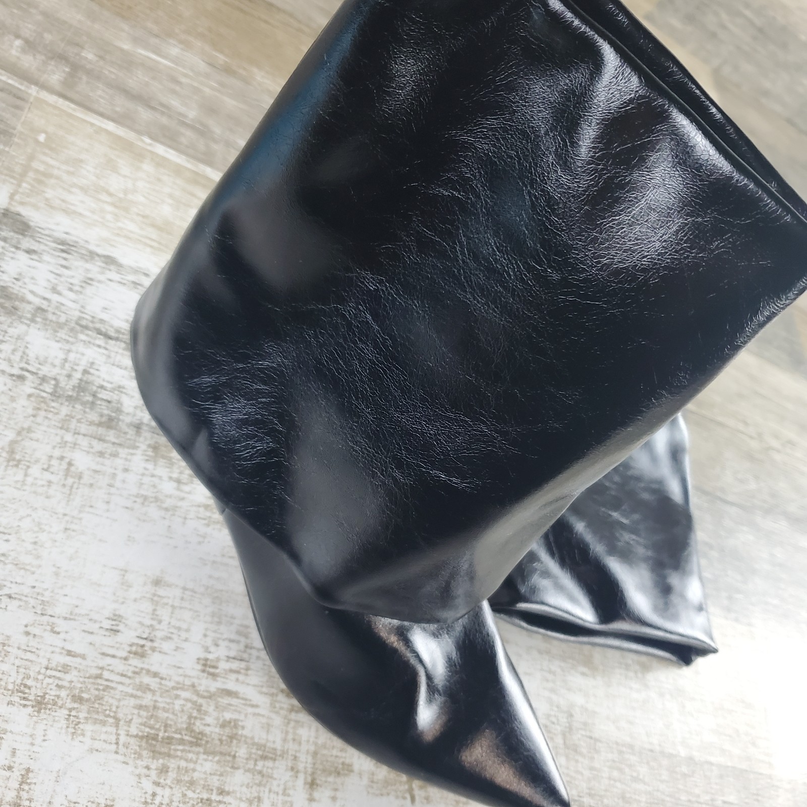 STEVEN New York Blanca Womens Booties Sz 6.5 M Black Ankle Pointed Toe