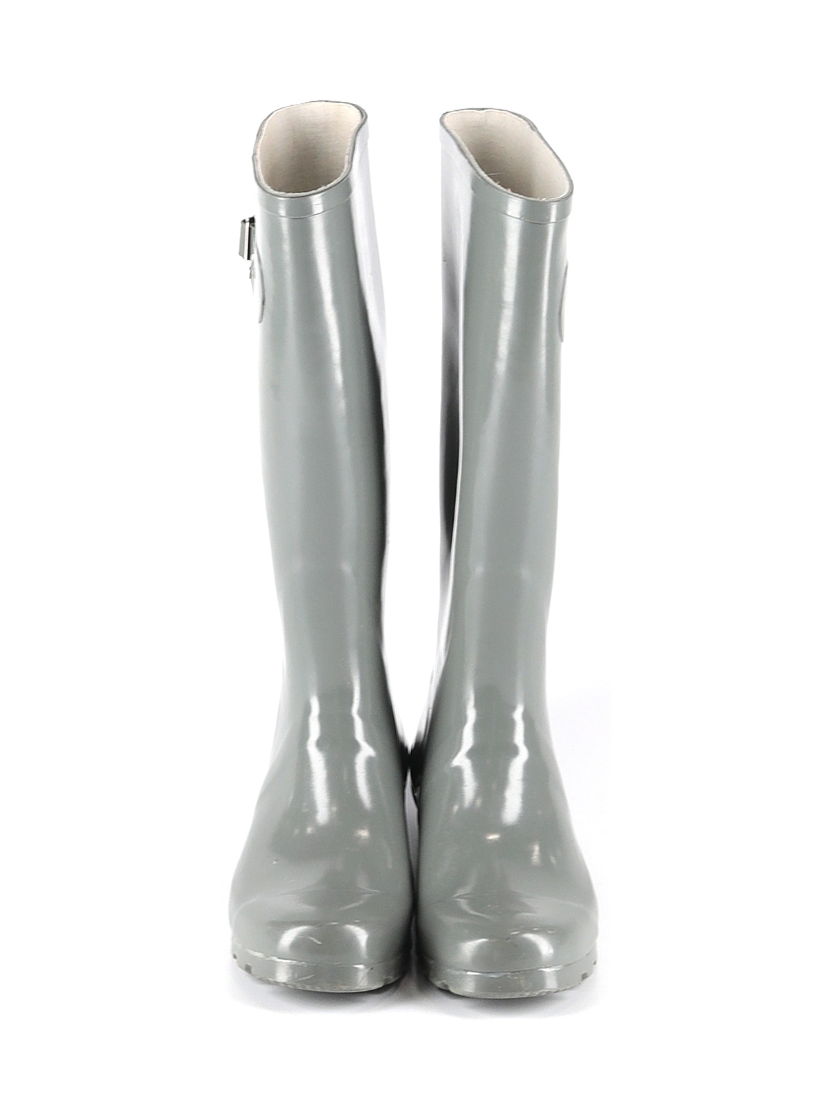 Daily Shoes Women Gray Rain Boots US 8