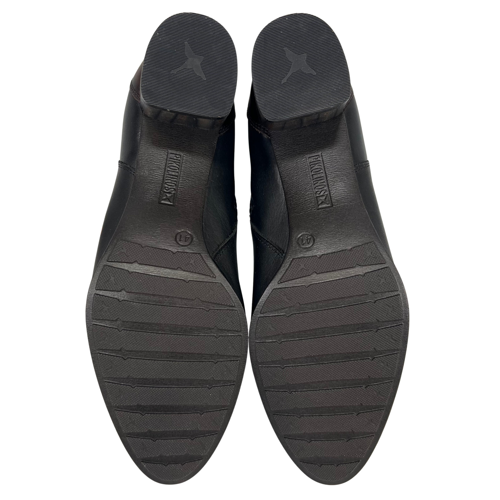 Pikolinos Women’s Calafat Leather Heeled Ankle Black Boots Size EU 41 US 10-10.5