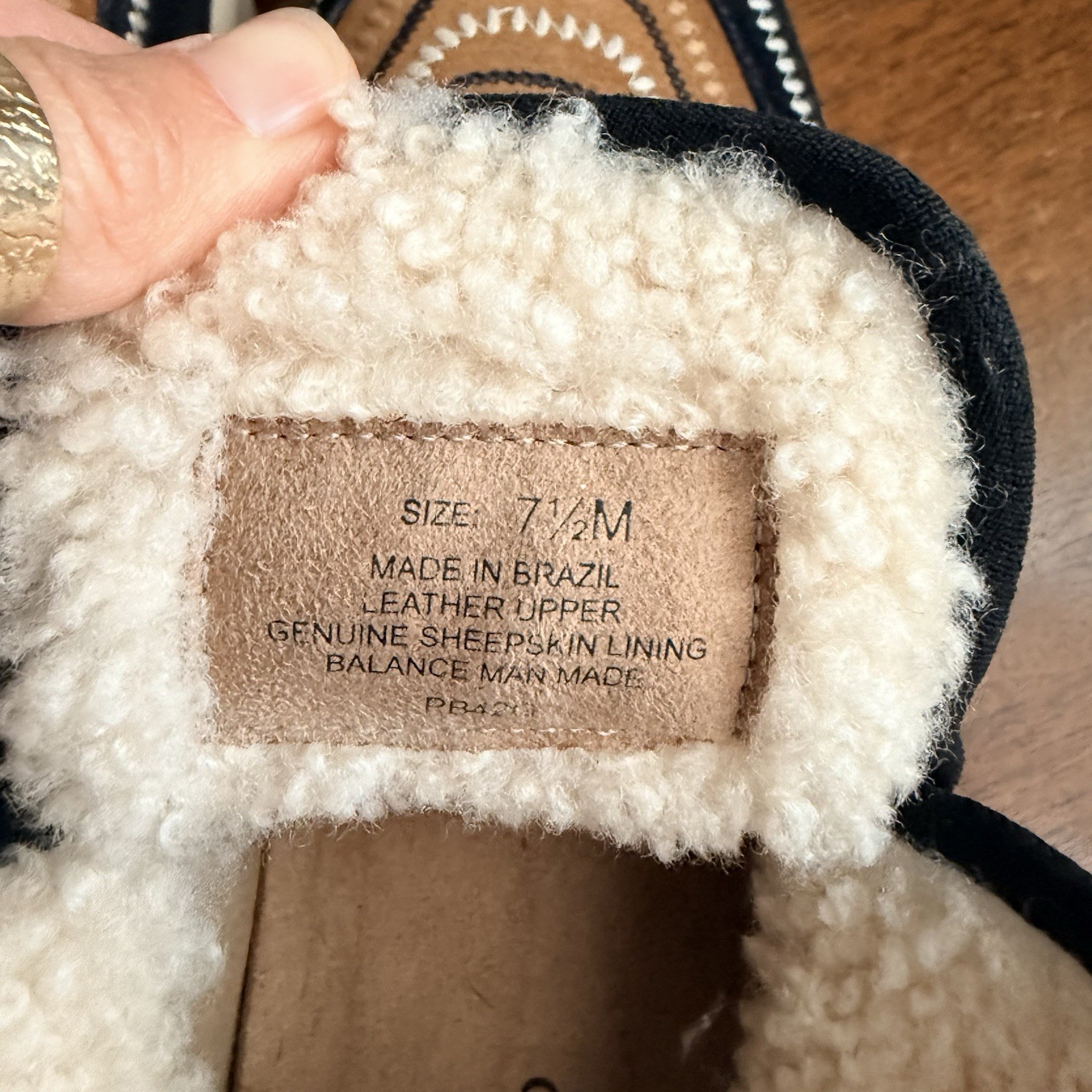 Bernardo Drea Anthropologi Suede Sheepskin Shearling Bootie Sz 7.5 Boots Brown