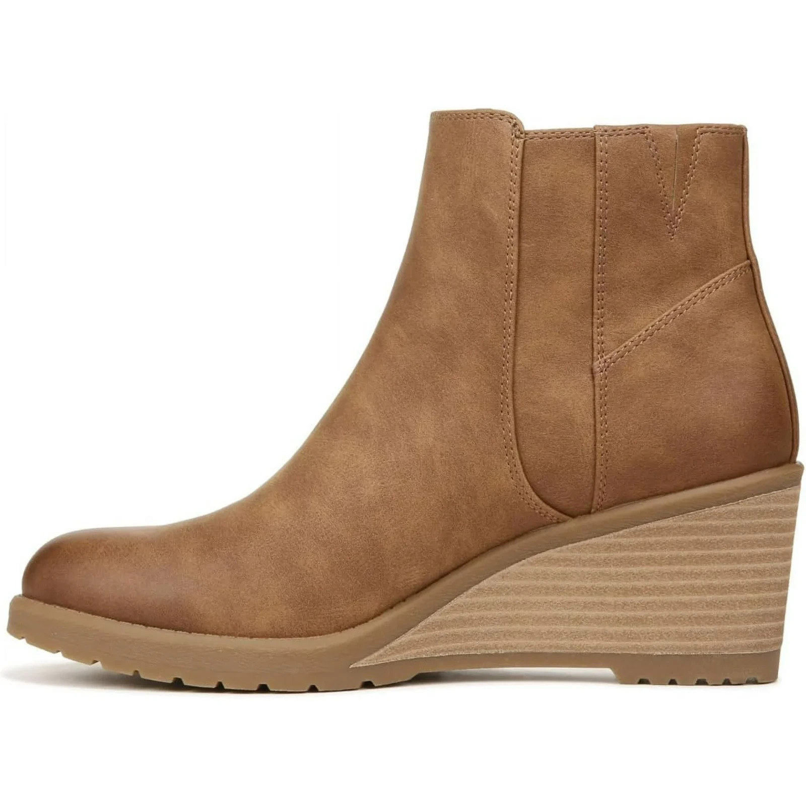 Dr. Scholl’s Women’s Chloe Booties Ankle Boot Honey Brown Smooth 7M