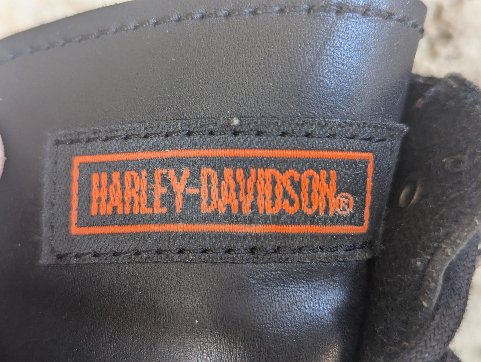 Harley-Davidson Boots Womens 9 Black Leather Ankle Zip Motorcycle Express Lane