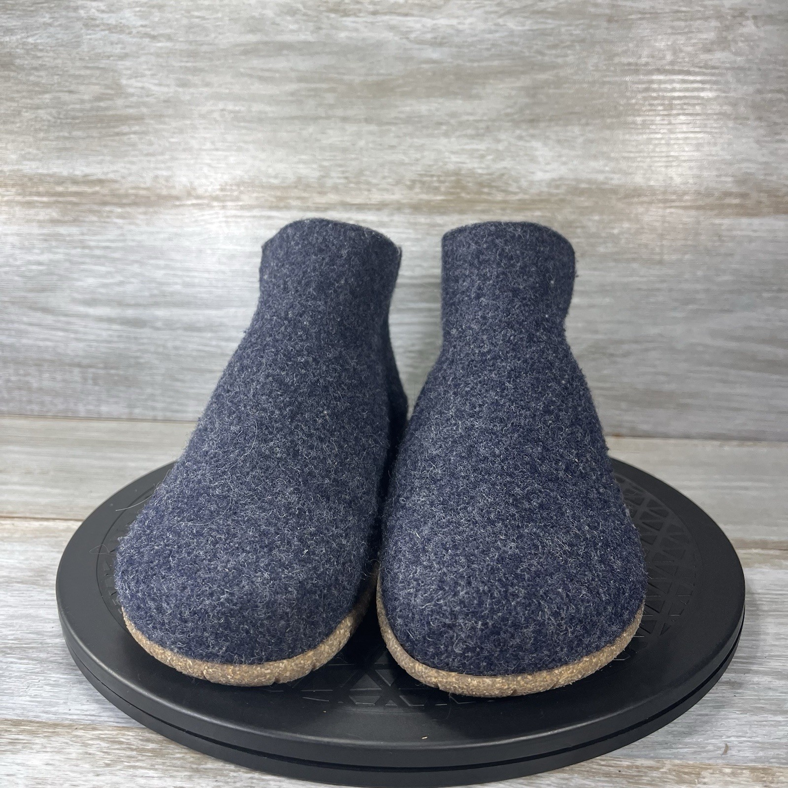 Taos Footwear Women’s Good Wool Navy Blue Slip On boots Size EU 38 US 7.5