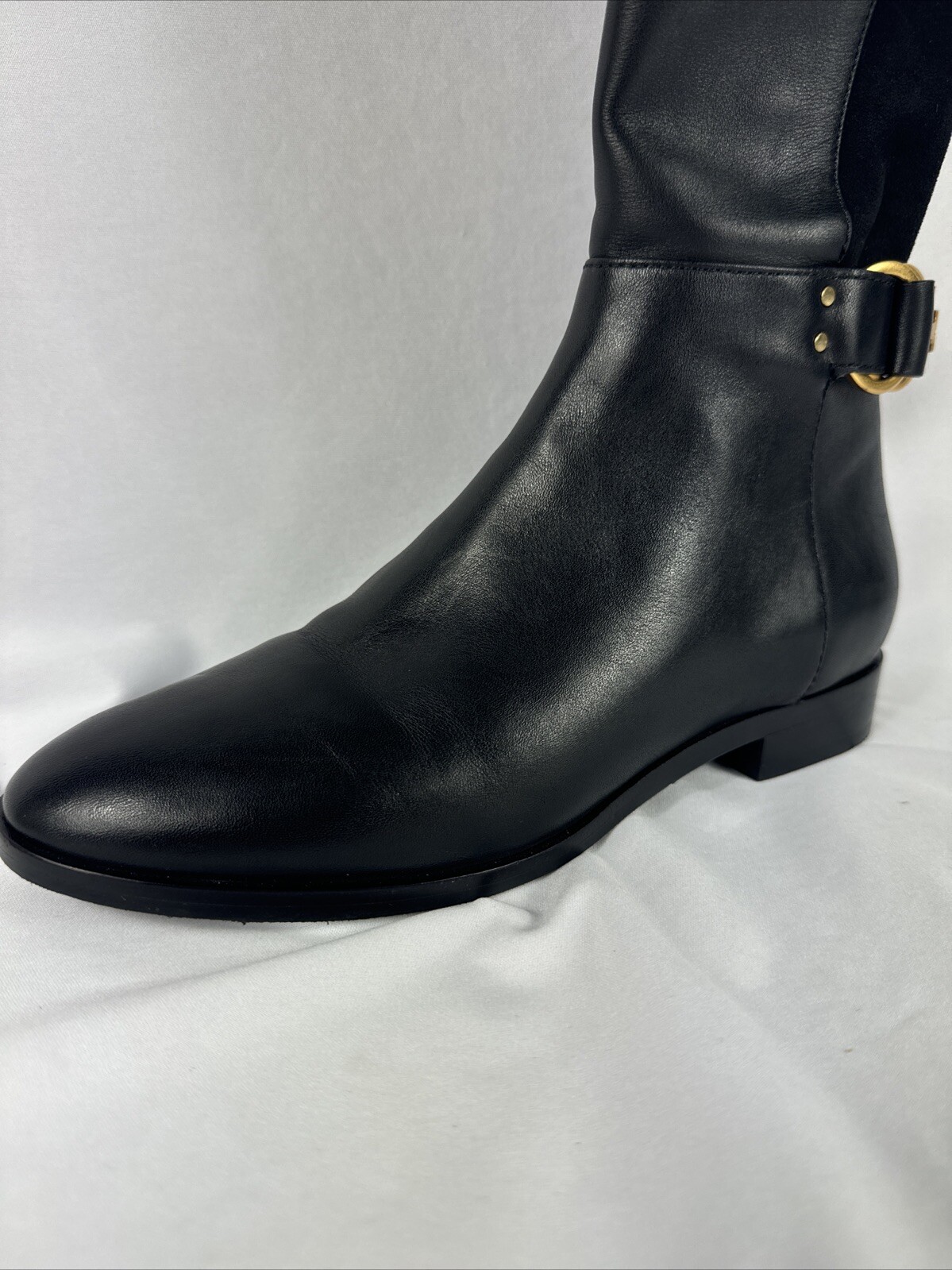 New Tory Burch – MARSDEN Women’s 7 Leather Suede Over Knee Riding Boots