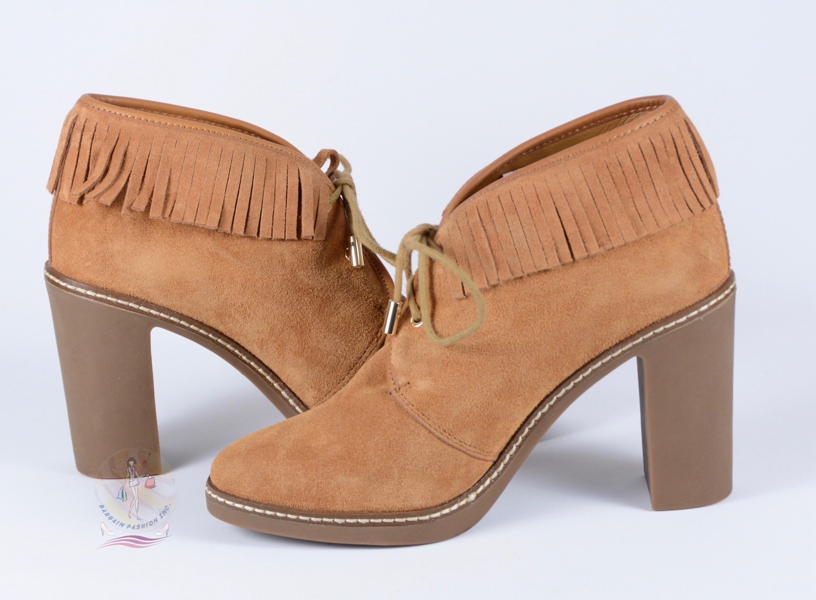 Tory Burch Hilary Shearling-Lined Fringe Boot Sz 10 US / 40 EU $495 NWOB