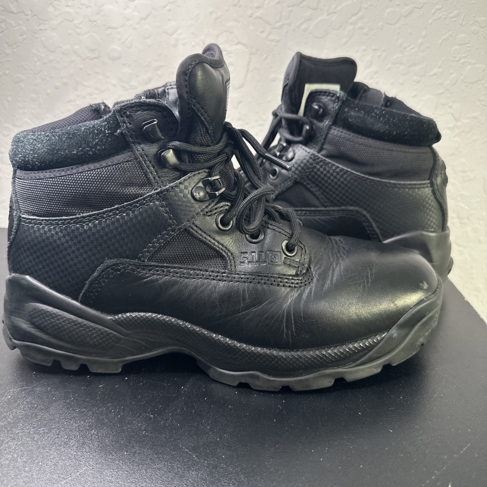 5.11 Tactical Boots-ATAC 6” Women’s Size 10 Black R-131012 Side Zip