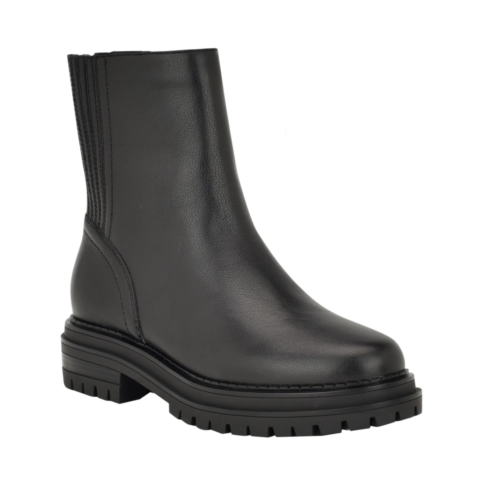 Calvin Klein Greg Women’s BootsBlack Leather Size 8.5 8.5M