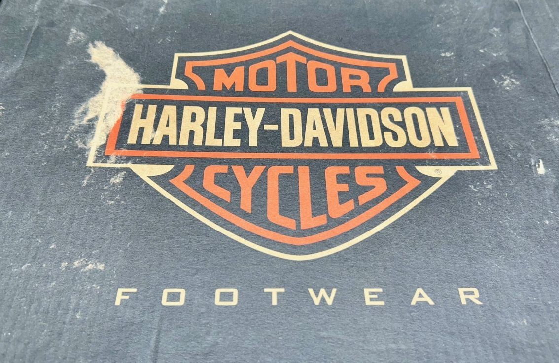 Harley-Davidson Alivia Black Leather Motorcycle Boots – Women’s Size 8.5