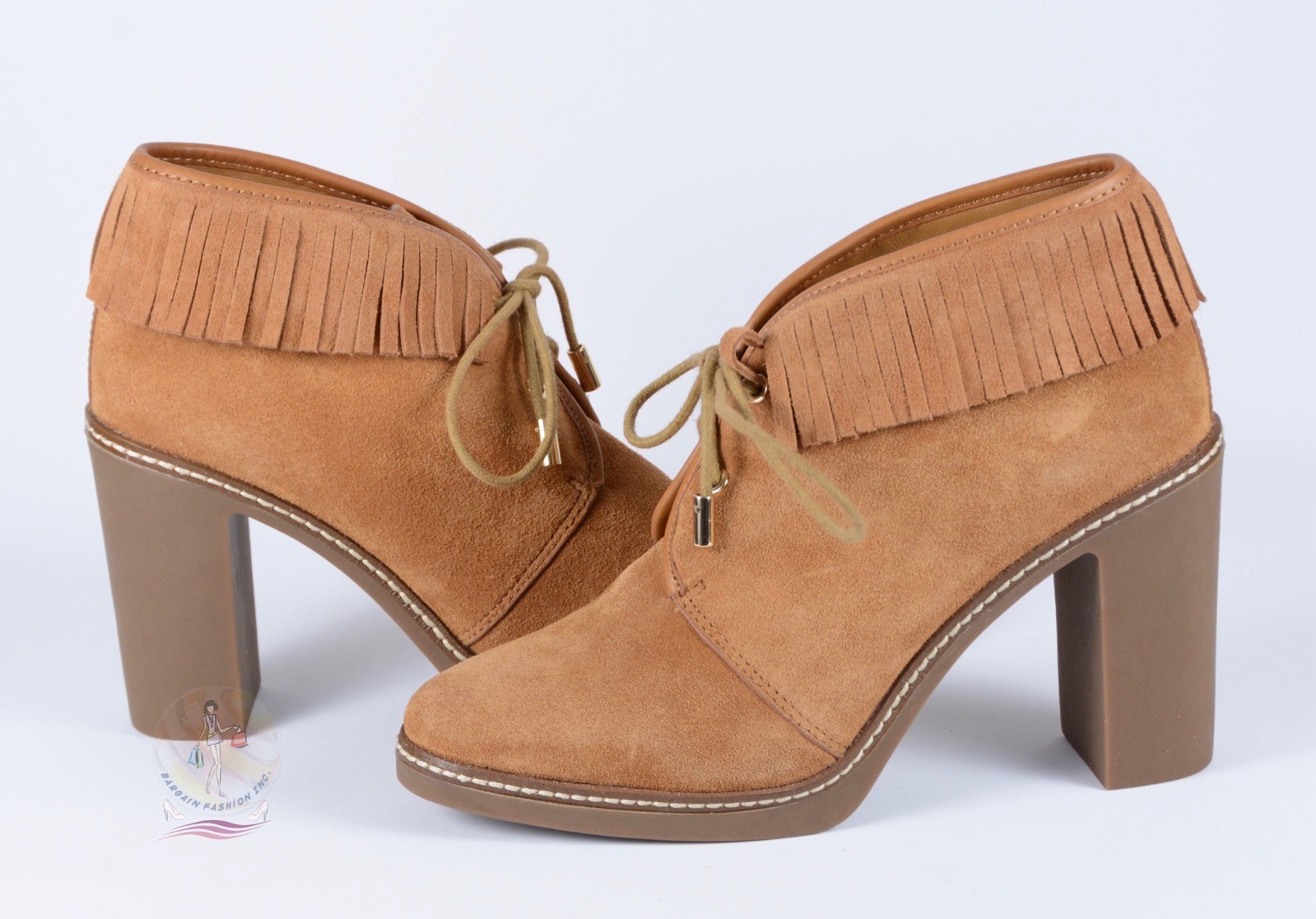 Tory Burch Hilary Shearling-Lined Fringe Boot Sz 10 US / 40 EU $495 NWOB