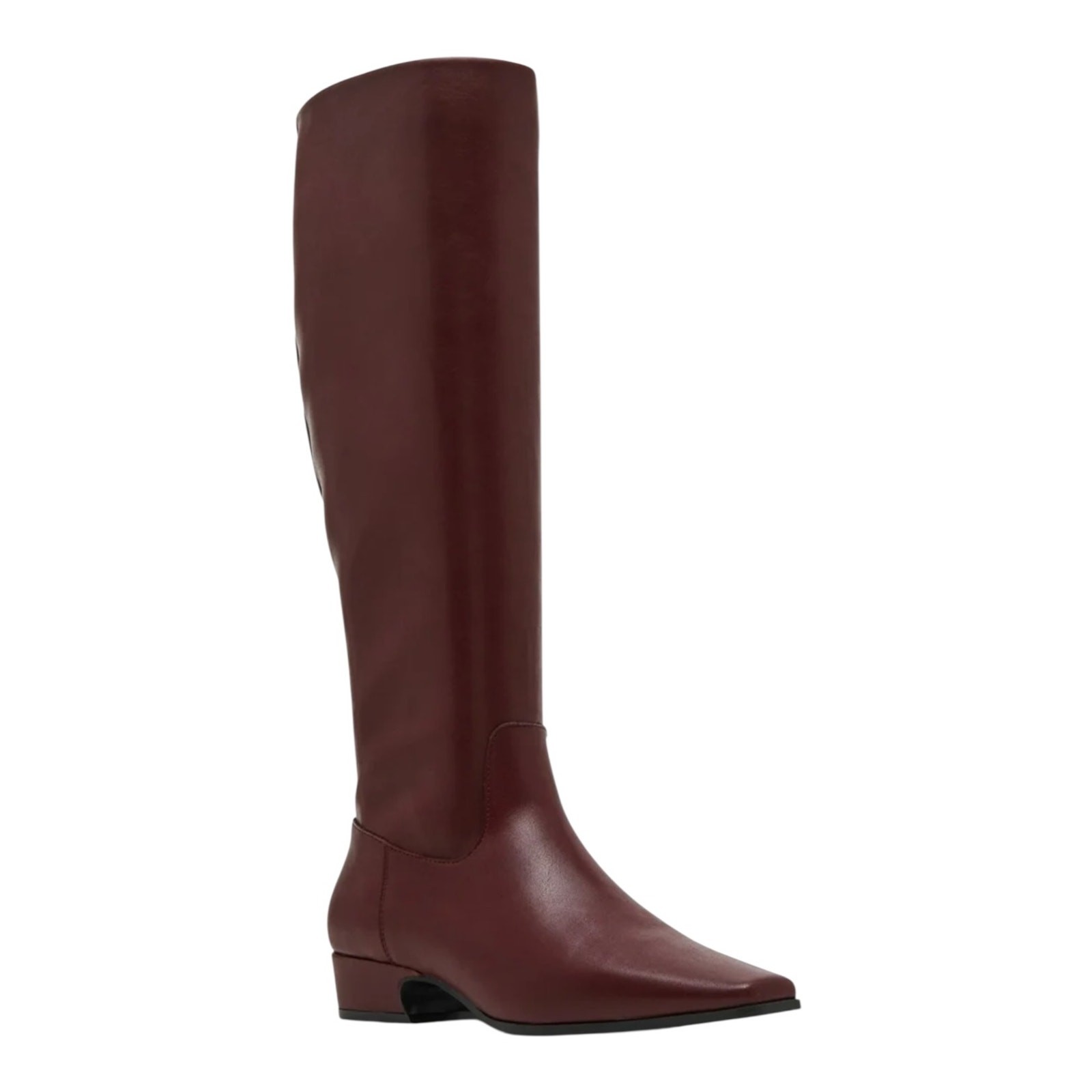 Madden Girl Women’s Florence Snip Toe Knee High Boots Wine Size 6