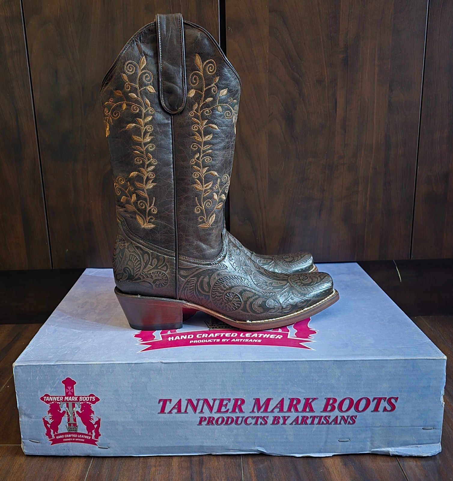 Tanner Mark Women Boots | TML 205073 «Tyler» | Brand new in box | Women Size 9.5