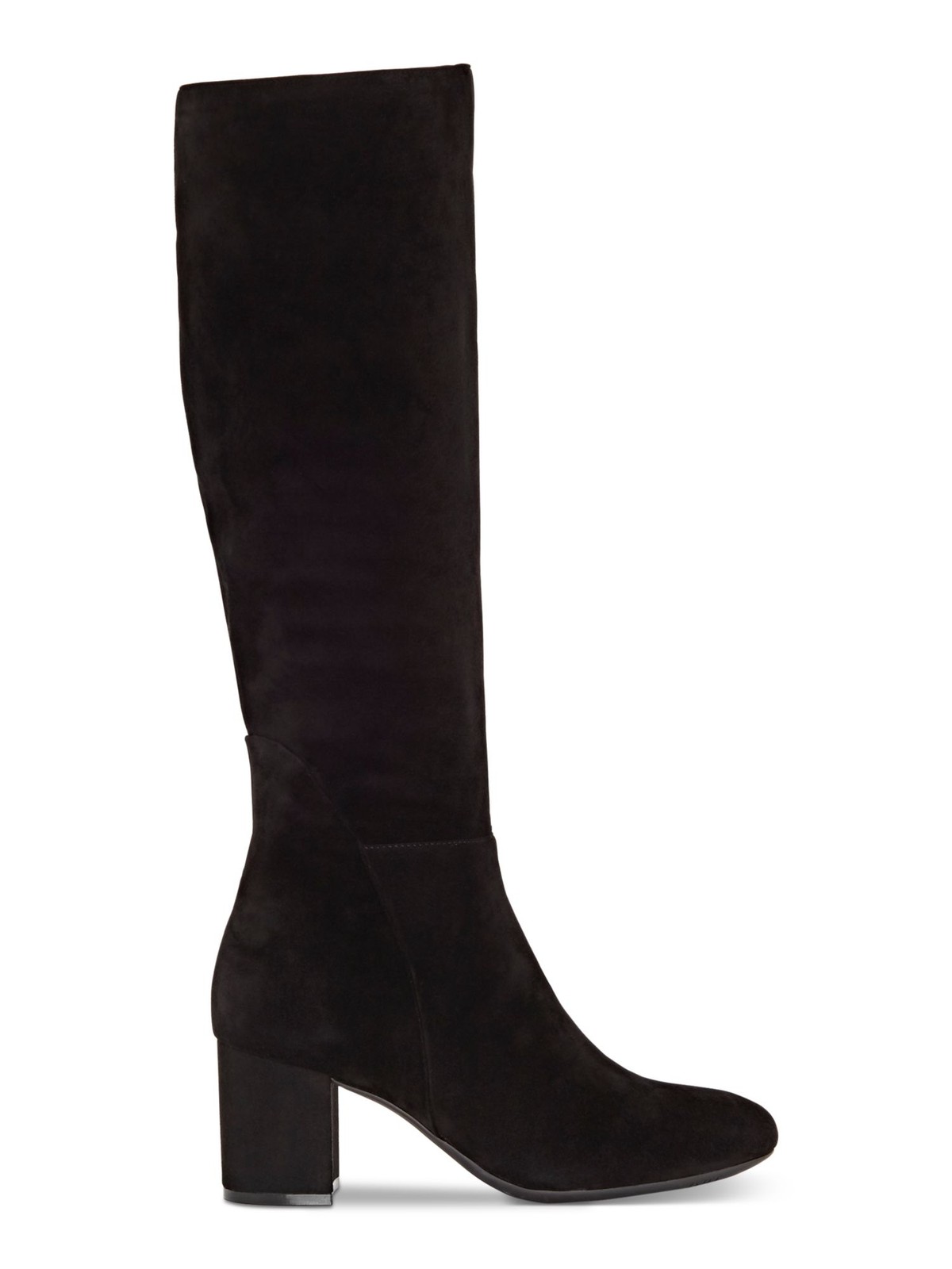 INC Womens Black Zip-Up Leather Dress Boots 8.5 M
