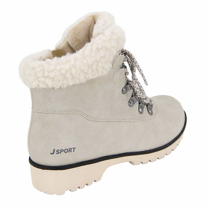 NEW! Women’s JSport by Jambu Bluestone Stone White Hiker Boots Size 6