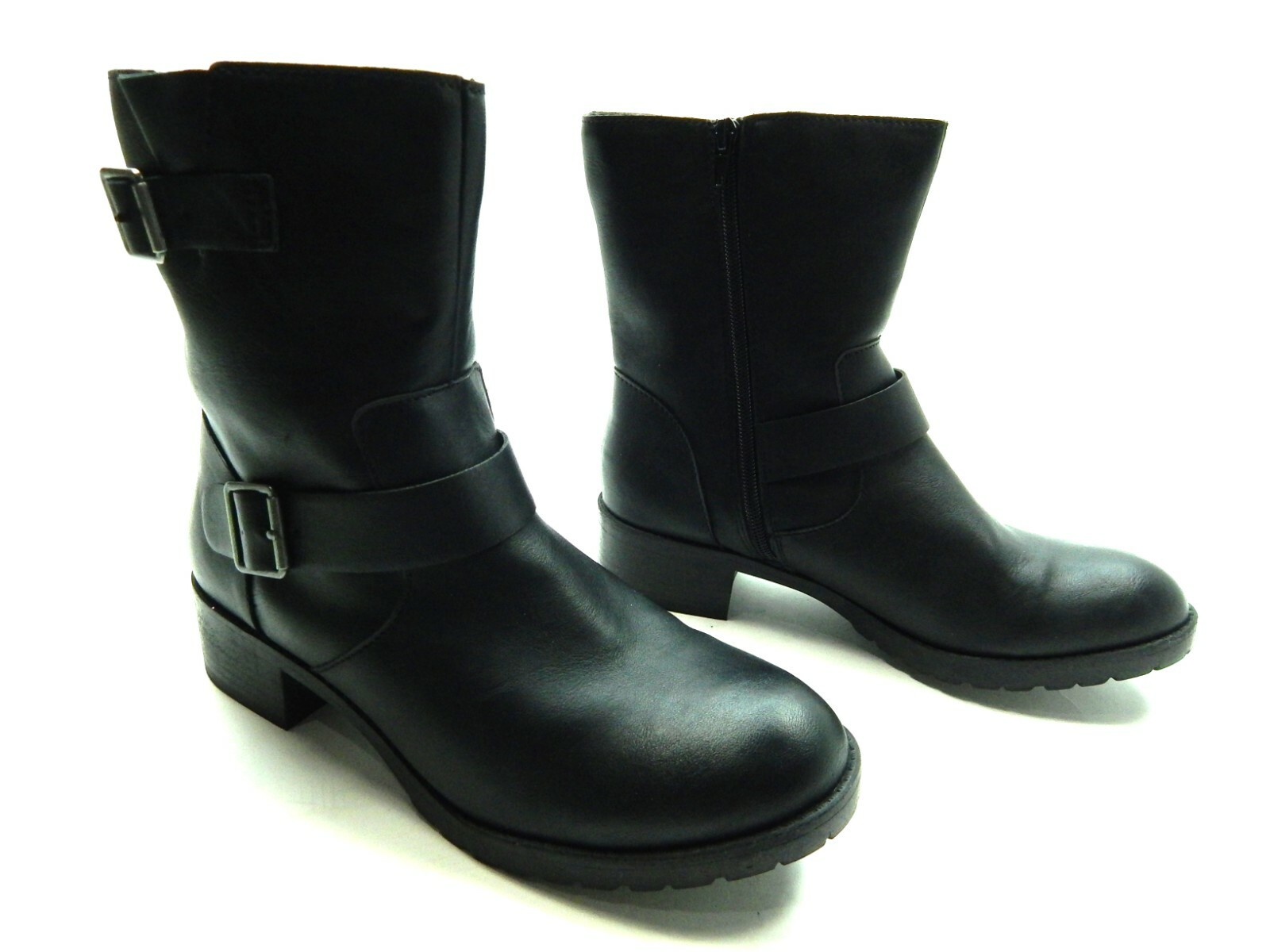 STYLE & CO BLACK GIANARAP WOMEN BOOTS SIZE 5