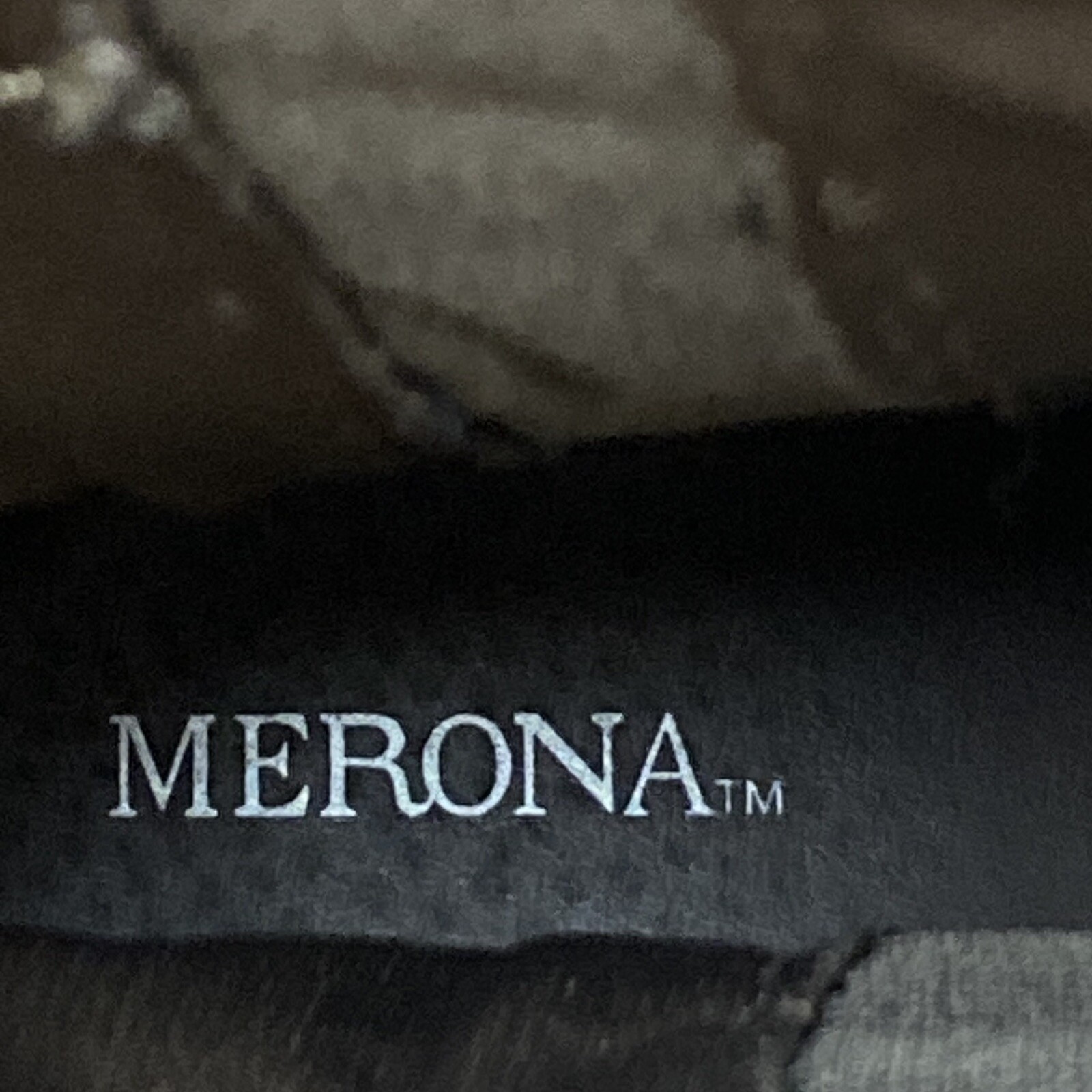 Merona Boots Womens 9.5 Brown Knee High Pull on Faux Suede Leather 1.5inch Heel