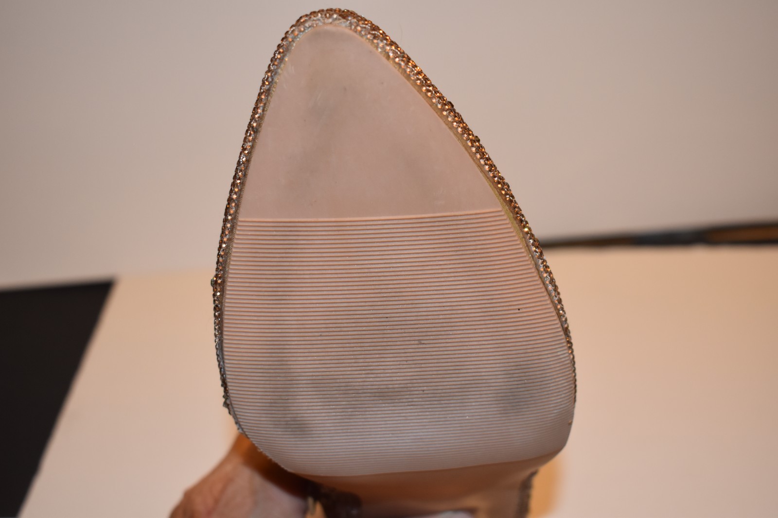 Betsy Johnson Gold Sparkle Torrid Womens Booties Size 10.5 WW