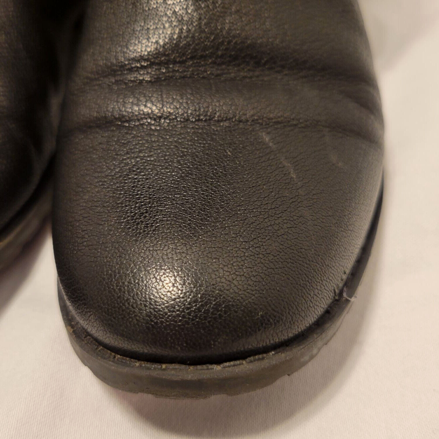 Calvin Klein Ankle Boots Women’s Size 7.5 Rauline Black Quilted Zippers
