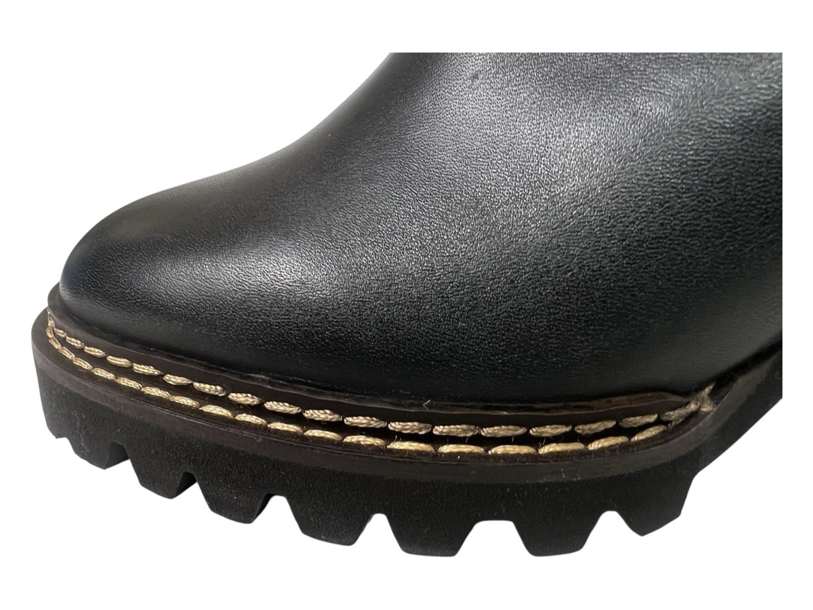 See by Chloé Black Hana Leather Heeled Ankle Boots New $619 Size EU 38, US 8