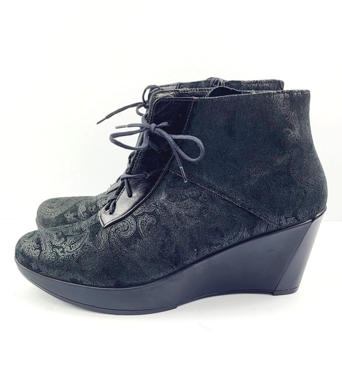 Naot Womens Nadine Wedge Bootie – Size 40 / US 9.5